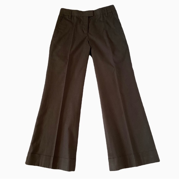 3.1 Phillip Lim Wide Leg Flat Front High Rise Cuffed Dress Pants.Size 4 - Picture 8 of 11